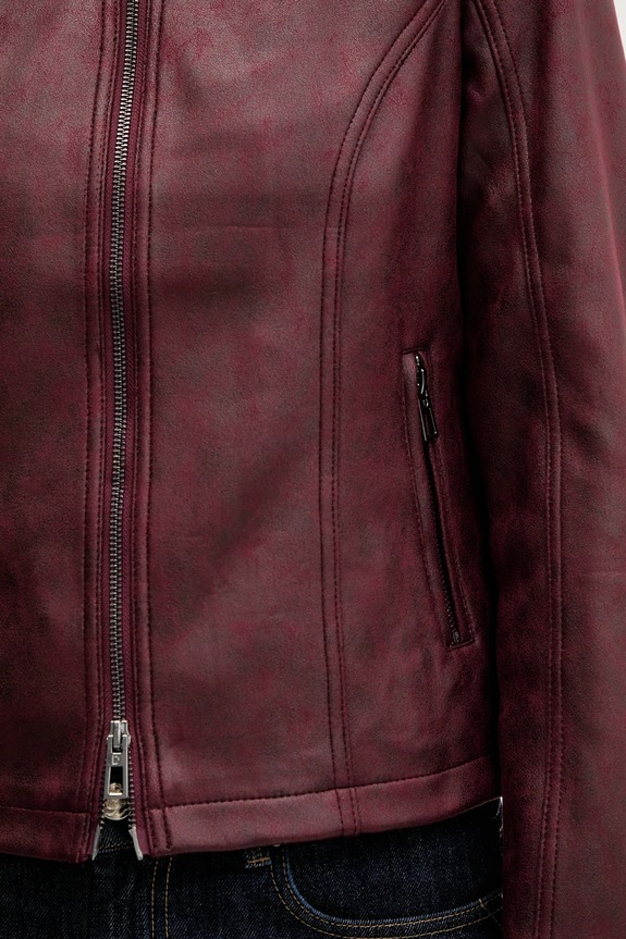 Μπουφάν Desigual BASIC 25WWEW43 μπορντό