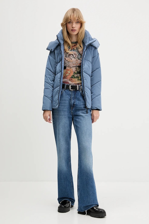 Desigual kurtka LYN 25WWEW60 niebieski AW25