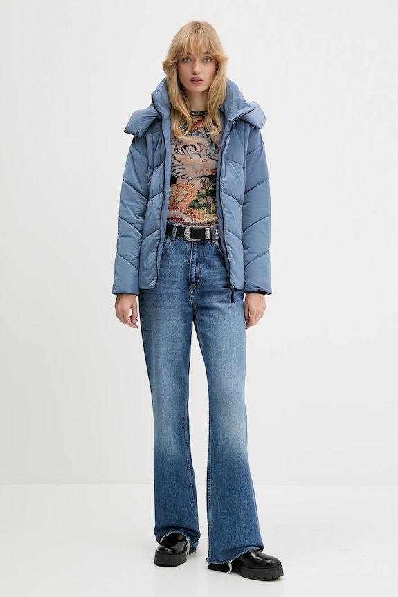 Desigual kurtka LYN 25WWEW60 niebieski AW25
