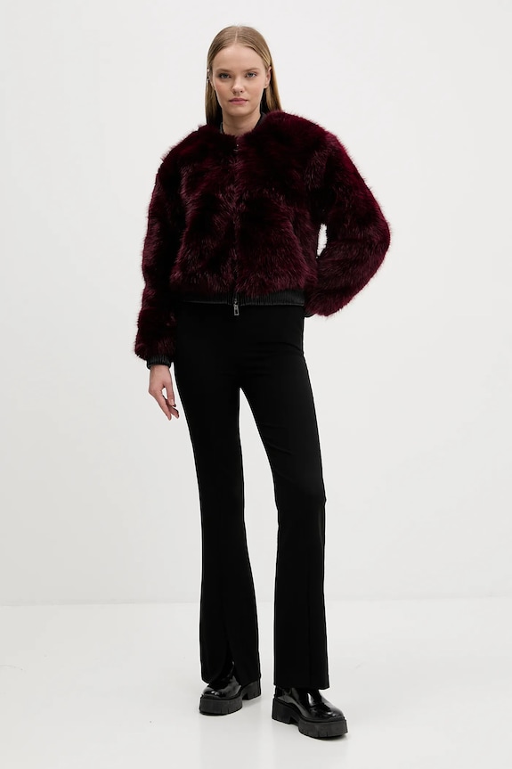 Μπουφάν bomber Desigual RASPBERRY 25WWEW67 μπορντό AW25