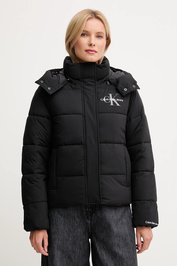 Calvin Klein Jeans giacca foderato nero LV047D514G