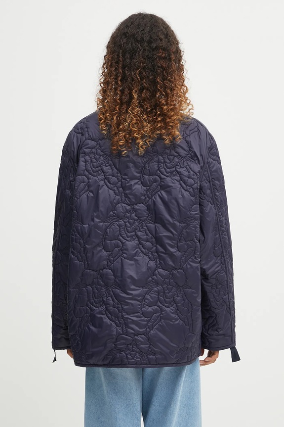 Одежда Куртка Fiorucci Nylon Kissing Angels Quilted Liner W02FPOJA442NY01BL05 тёмно-синий