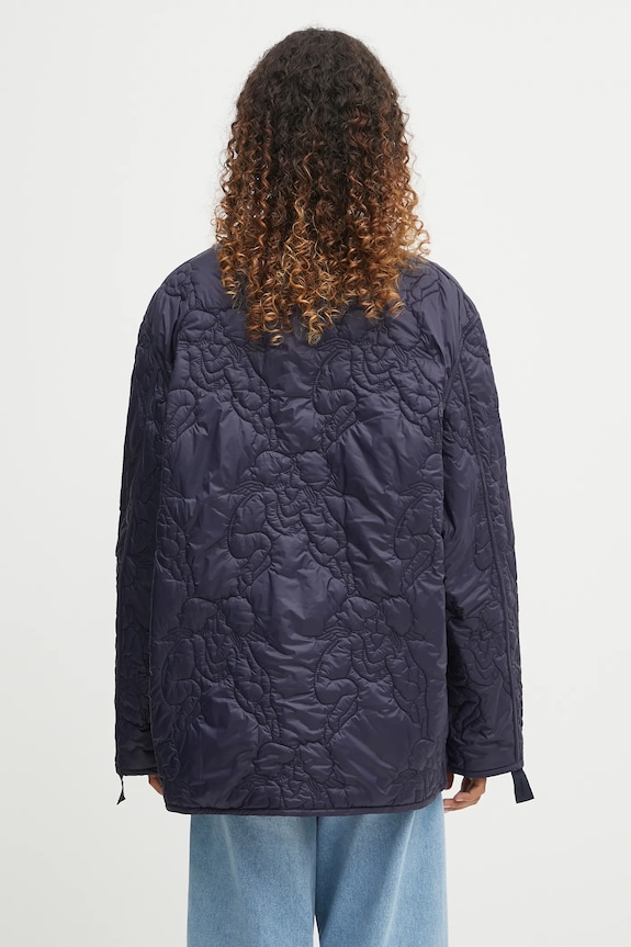 Одежда Куртка Fiorucci Nylon Kissing Angels Quilted Liner W02FPOJA442NY01BL05 тёмно-синий