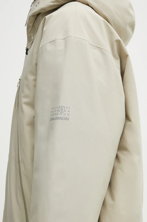 MM6 Maison Margiela x Salomon kurtka puchowa beżowy S52AM0341.M35594.729