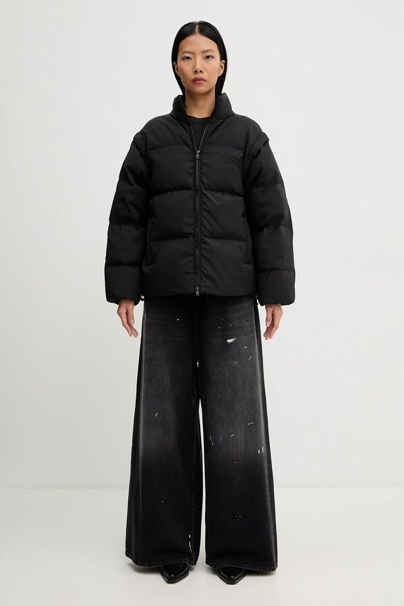Péřová bunda MM6 Maison Margiela S62AN0159.M35609.900 černá AW25