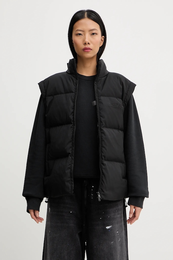 Péřová bunda MM6 Maison Margiela S62AN0159.M35609.900 černá