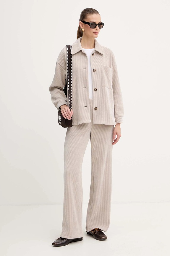 Menčestrová bunda Marella Emme by Marella 2525916032200 béžová AW25