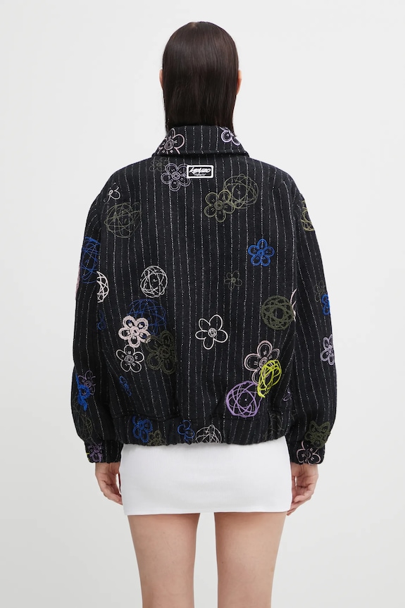 Odjeća Vunena jakna Kenzo Futura Bomber FF62BL2409GM crna