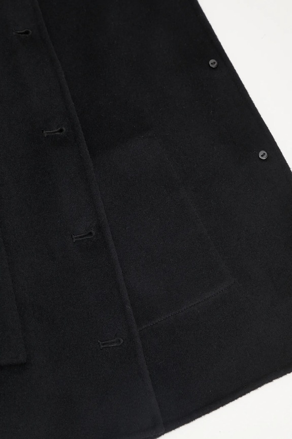Vunena jakna Anine Bing black cashmere blend A.01.10442 crna