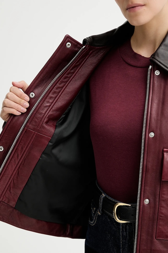 Kožená bunda Rag & Bone RA5A25F0MCR