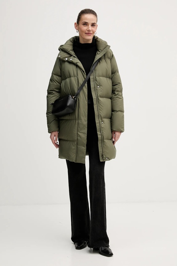 Tommy Hilfiger kurtka puchowa WW0WW46535 zielony AW25