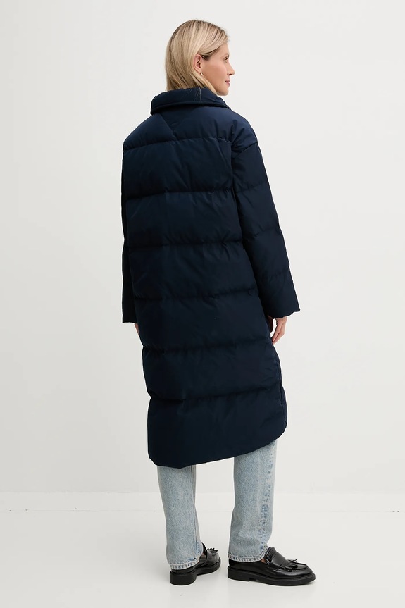 Ρούχα Μπουφάν με επένδυση από πούπουλα Tommy Hilfiger WW0WW47279 σκούρο μπλε