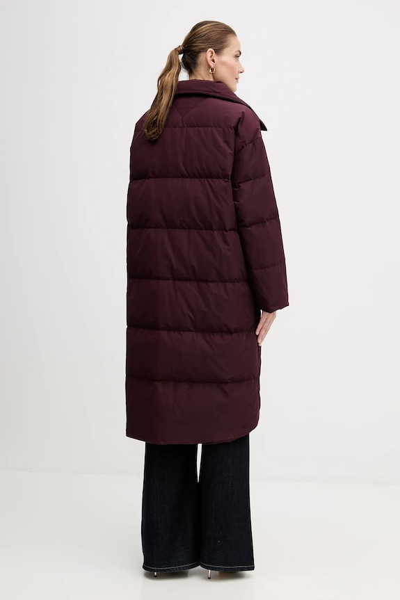 Odzież Tommy Hilfiger kurtka puchowa WW0WW47279 bordowy