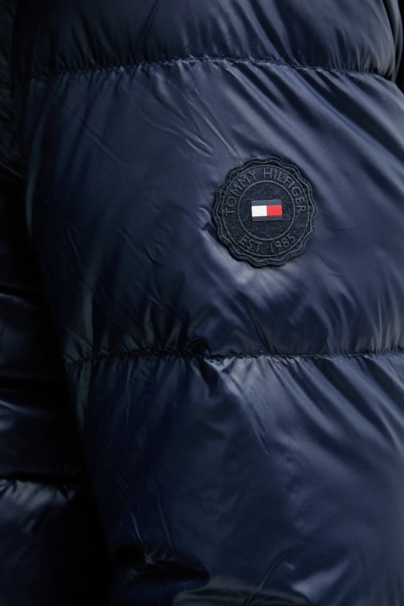 Pernata jakna Tommy Hilfiger WW0WW47355 mornarsko plava