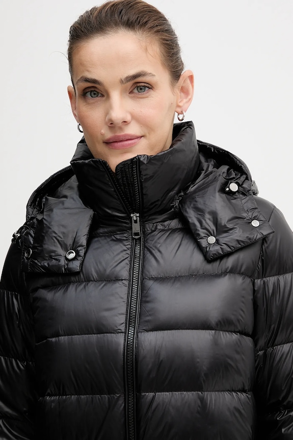 Pernata jakna Tommy Hilfiger crna WW0WW47355