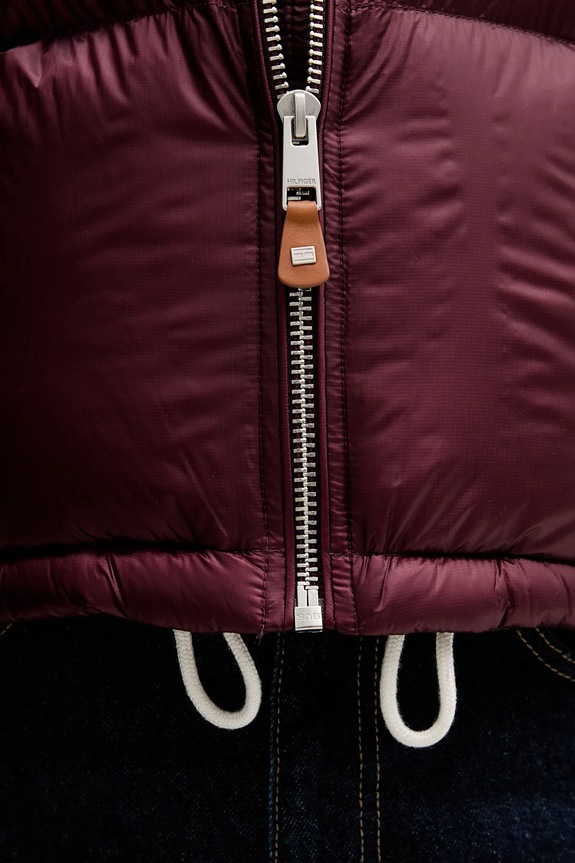 Tommy Hilfiger pehelydzseki WW0WW46541 burgundia