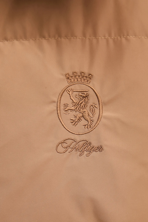 Tommy Hilfiger kurtka puchowa WW0WW47294 brązowy