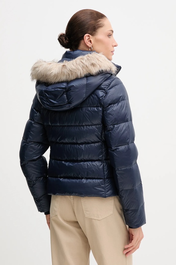 Oblečenie Páperová bunda Tommy Hilfiger WW0WW47354 tmavomodrá