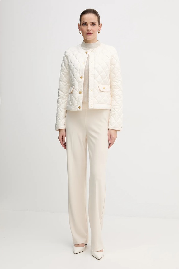 Μπουφάν με επένδυση από πούπουλα Tommy Hilfiger WW0WW47449 μπεζ AW25