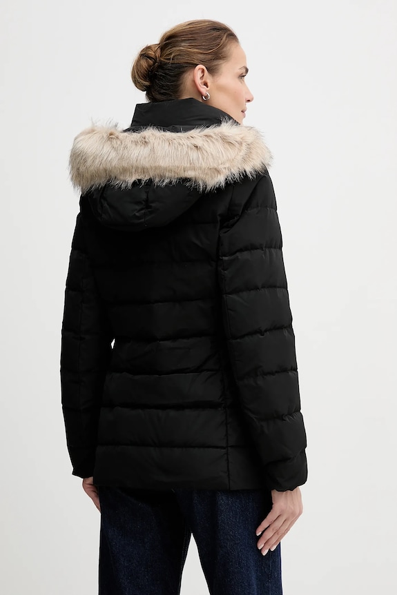 Ρούχα Μπουφάν με επένδυση από πούπουλα Tommy Hilfiger WW0WW47542 μαύρο