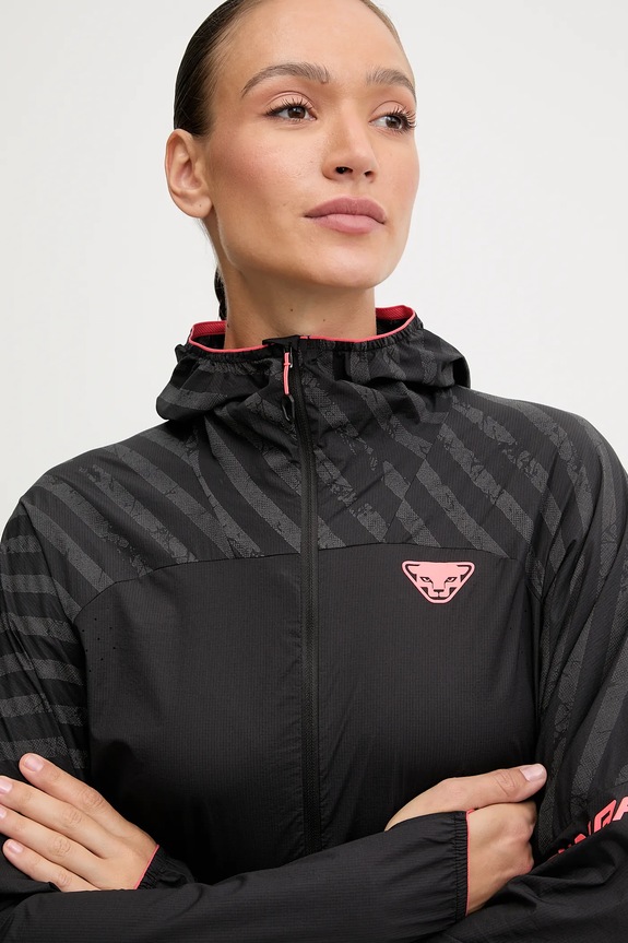 Dynafit sportos dzseki Trail Reflective Wind fekete 08.0000071985