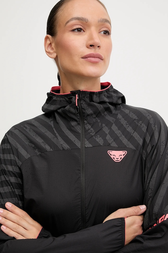 Dynafit sportos dzseki Trail Reflective Wind fekete 08.0000071985
