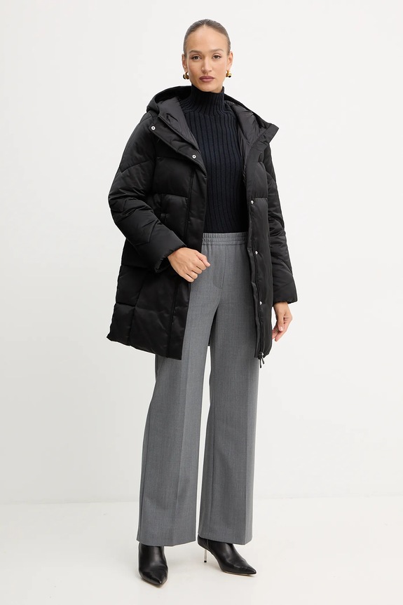 Bunda BOSS Petrano 50546834 čierna AW25