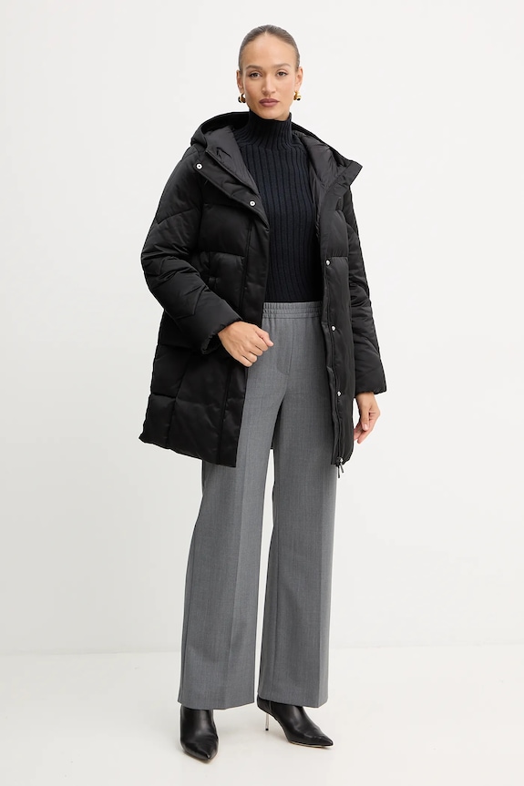 Bunda BOSS Petrano 50546834 čierna AW25