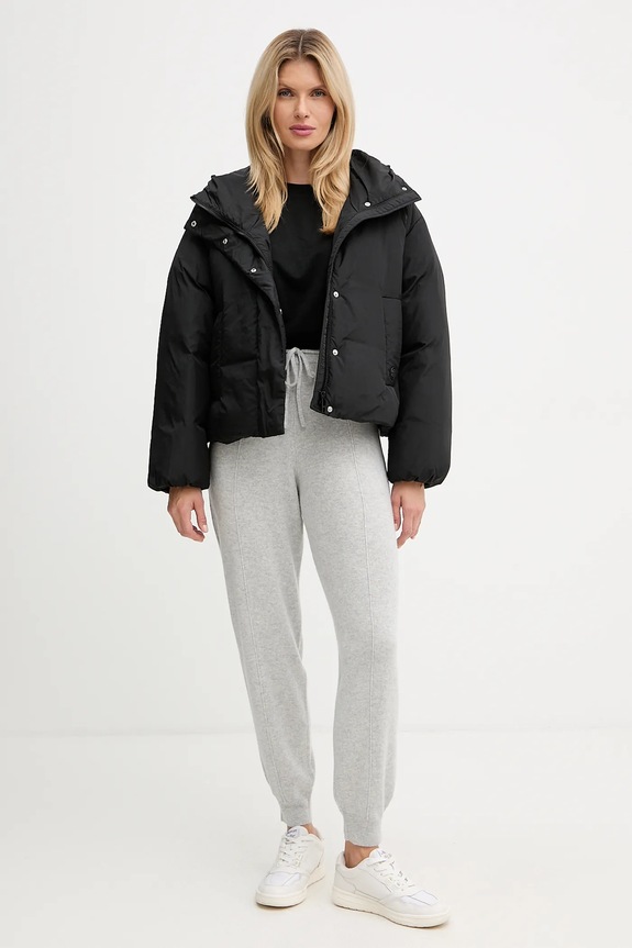 Bunda BOSS Paffia 50546843 čierna AW25