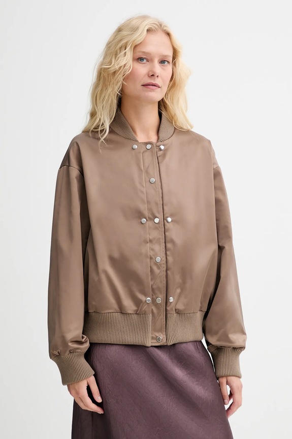 Oblačila Bomber jakna BOSS Pettica 50546846 rjava