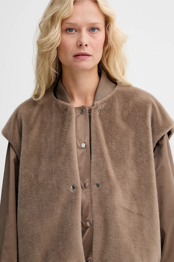 Bomber jakna BOSS Pettica 50546846 rjava