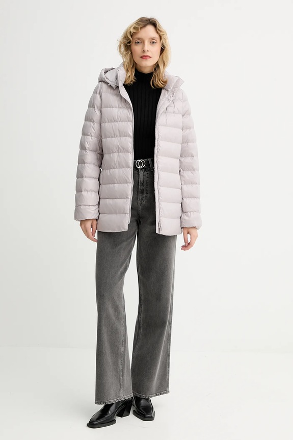 Jakna Calvin Klein LV044D542G siva AW25
