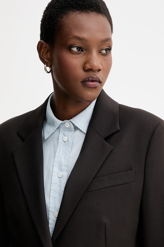 Sako s dodatkom vune Filippa K smeđa 31825.FK