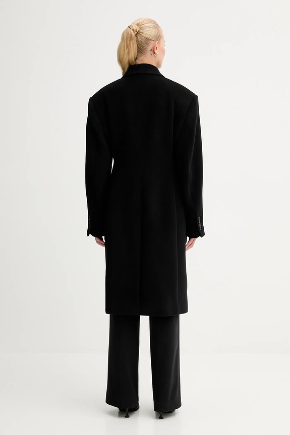 Odjeća Kaput s dodatkom vune Filippa K 31972.FK crna