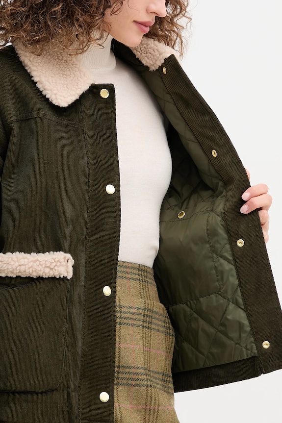 Barbour geacă din velur TABITHA LCA0366