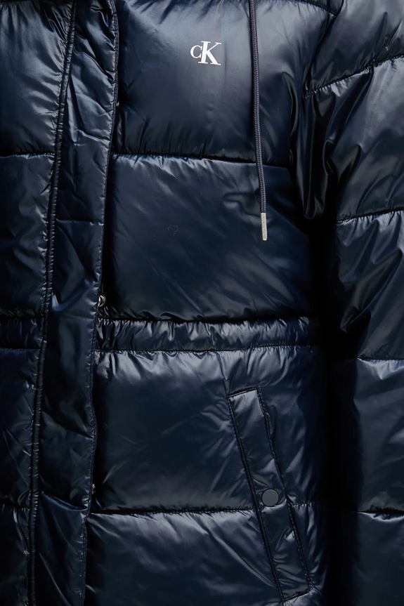 Bunda Calvin Klein Jeans LV047D506G tmavomodrá