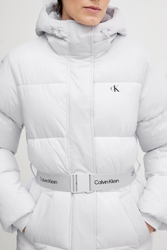 Bunda Calvin Klein Jeans LV047D508G fialová