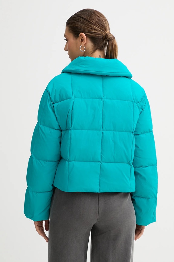 Oblečení Péřová bunda Calvin Klein Jeans LV044D521G tyrkysová
