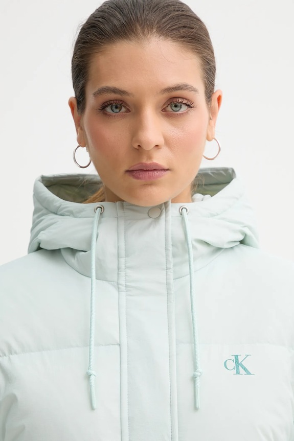 Αμάνικο από πούπουλα Calvin Klein Jeans LV044D522G πράσινο