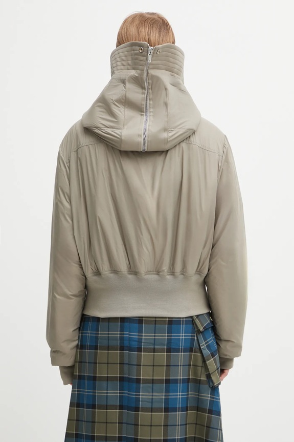 Куртка Rick Owens DRKSHDW Cropped Alice Parka бежевий DS02E7731.NP