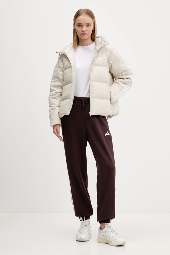 adidas geacă de puf Essentials Climawarm JM4107 bej AW25
