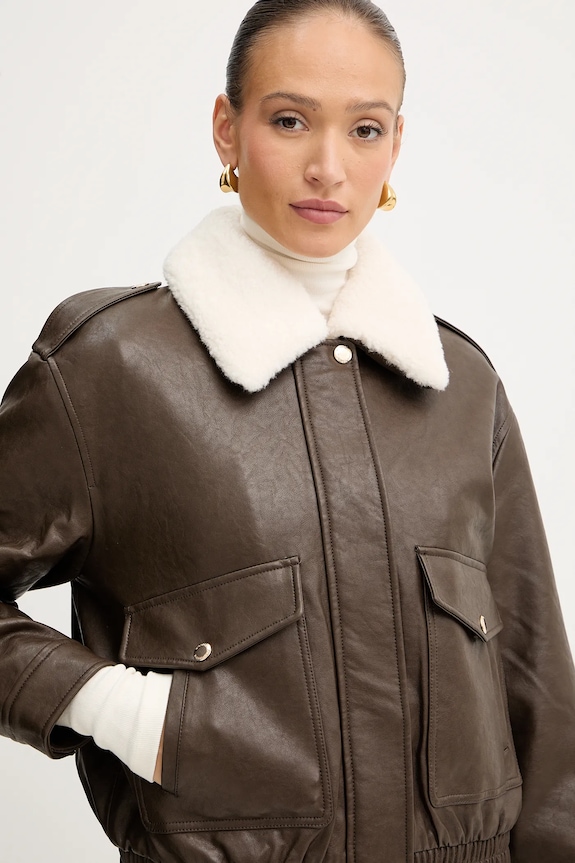 Bunda MICHAEL Michael Kors hnedá 77A1487M52