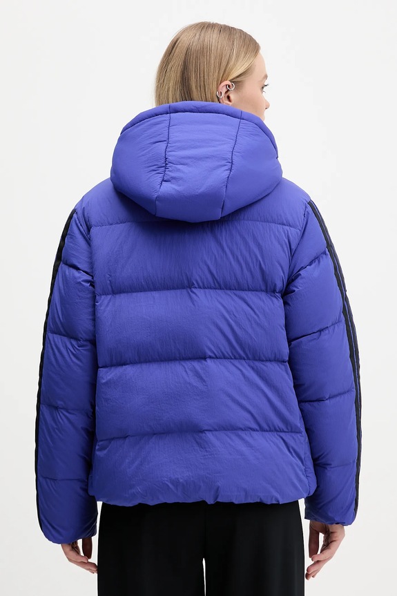 Ρούχα Μπουφάν με επένδυση από πούπουλα adidas Essentials Climawarm JW9109 μωβ