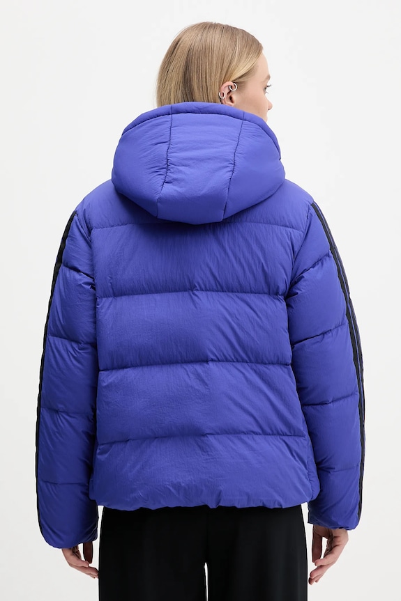 Ρούχα Μπουφάν με επένδυση από πούπουλα adidas Essentials Climawarm JW9109 μωβ