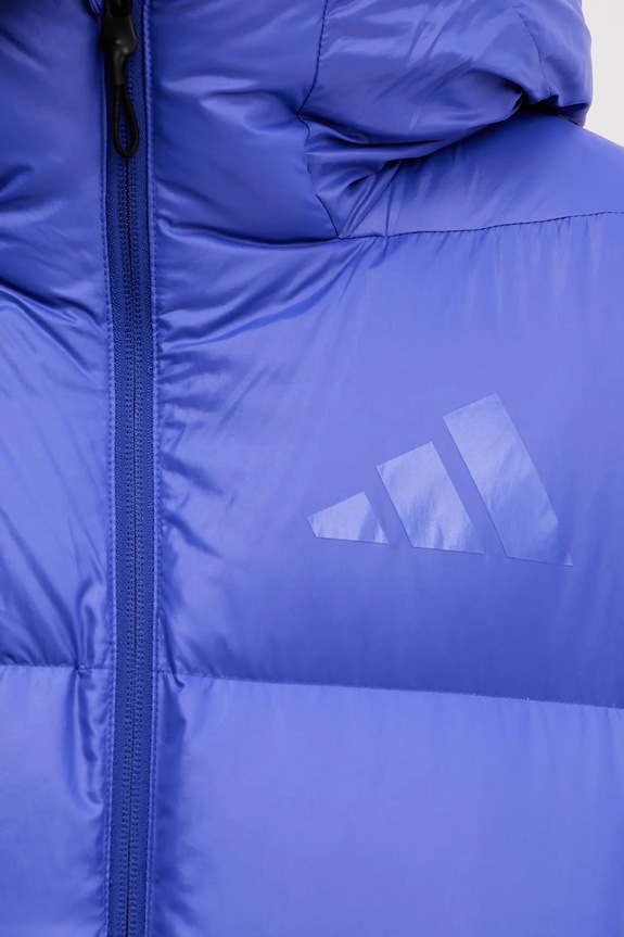 Μπουφάν με επένδυση από πούπουλα adidas adidas x Z.N.E JW1517 μπλε