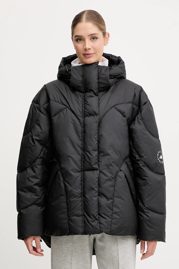 adidas by Stella McCartney giacca foderato nero JW2036