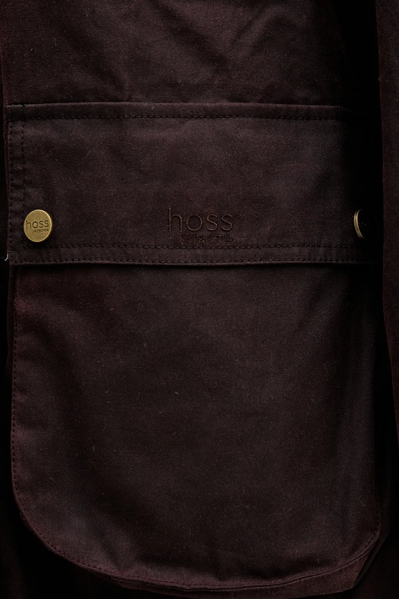 Hoss Intropia rövid kabát 5452470 burgundia