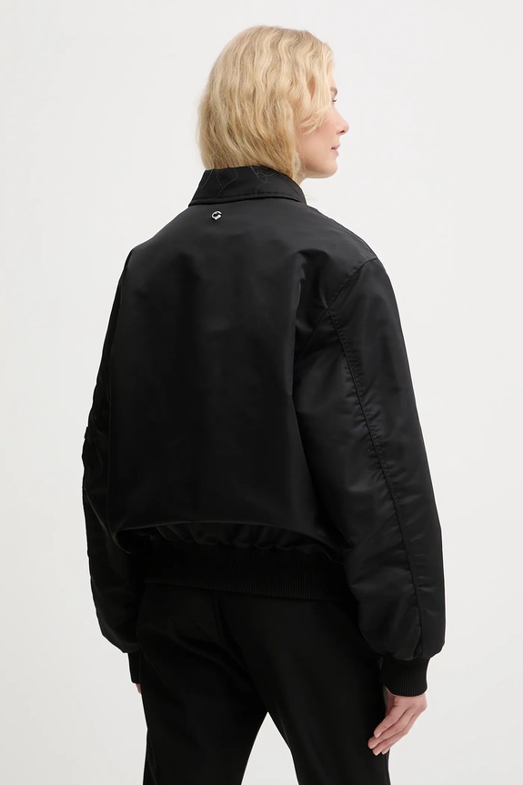 Ρούχα Μπουφάν Coperni Bomber COPBL32F3003 μαύρο