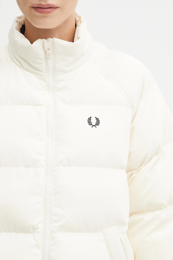 Fred Perry páperová bunda dámska béžová J1118
