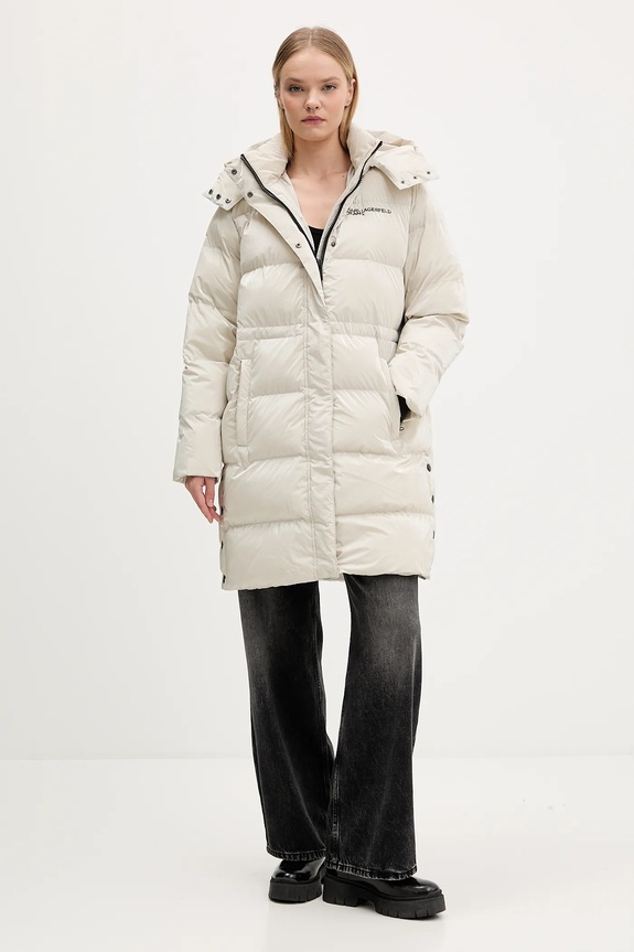 Jakna Karl Lagerfeld Jeans A4W15059 bež AW25